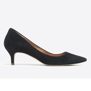 JCrew Esme Suede Kitten Heels